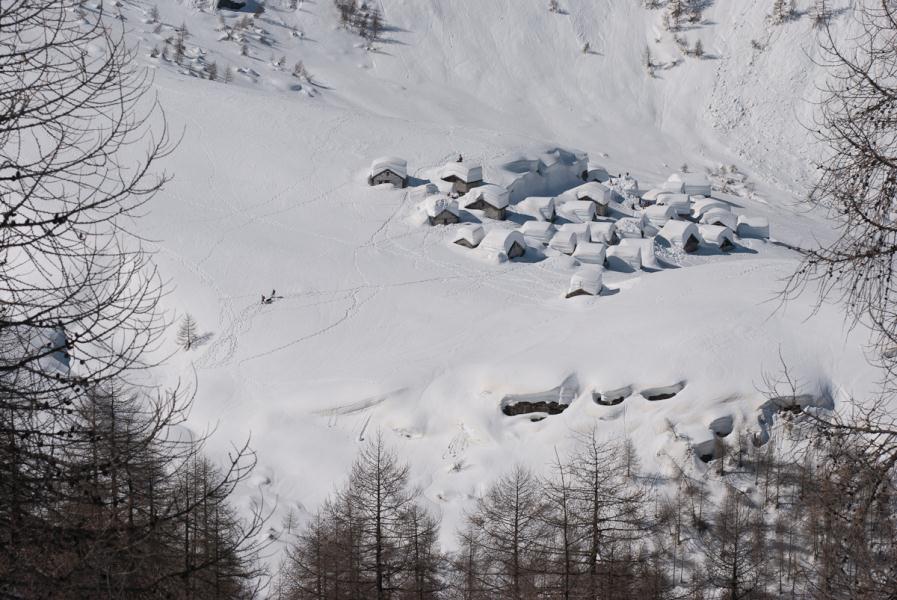 Con le ciaspole all'Alpe Lendine